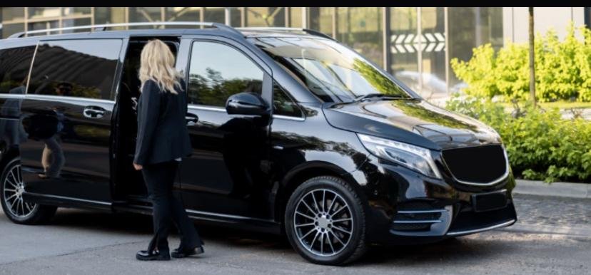 Black MPV used for regular and contract runs